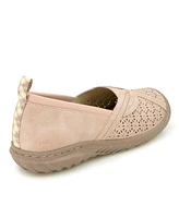 Jbu Women's Florida Slip-On Flat Shoe