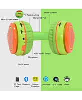 Contixo KB2600 Kids Bluetooth Wireless Headphones -Volume Safe Limit 85db -On-The-Ear Adjustable Headset