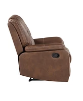 Katrine 39" Manual Recliner - Brown