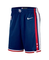 Men's Nike Navy Brooklyn Nets 2021/22 City Edition Swingman Shorts