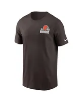 Men's Nike Brown Cleveland Browns Blitz Essential T-shirt