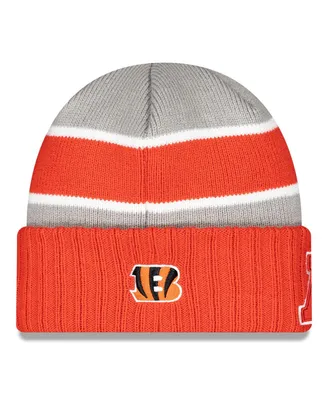 Men's New Era Gray Cincinnati Bengals 2024 Nfl Pro Bowl Cuffed Knit Hat