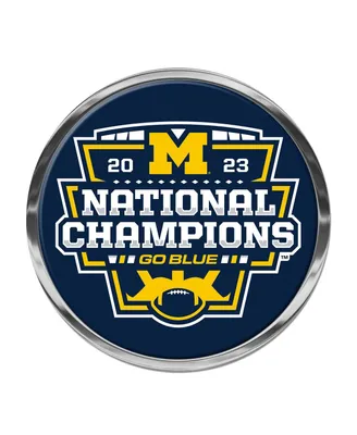 Wincraft Michigan Wolverines College Football Playoff 2023 National Champions 4" Domed Auto Emblem