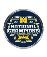 Wincraft Michigan Wolverines College Football Playoff 2023 National Champions 4" Domed Auto Emblem