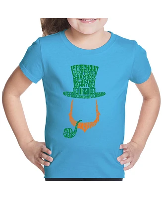Girl's Word Art T-shirt - Leprechaun