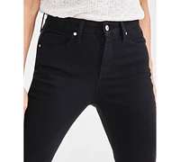 Style & Co Petite High-Rise High-Cuff Capri Jeans, Created for Macy's