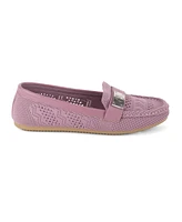 Gloria Vanderbilt Women's Evelyn Knit Slip-On Loafers