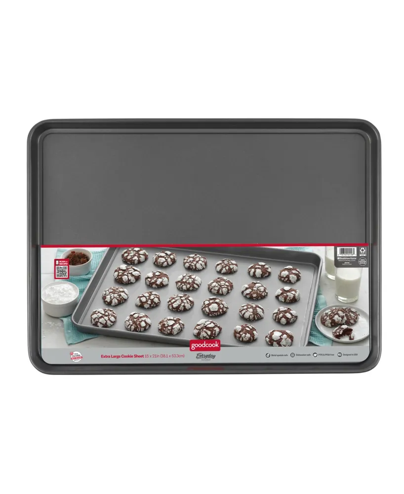 Good Cook Everyday Nonstick Steel Baking Sheet, 15" x 21"