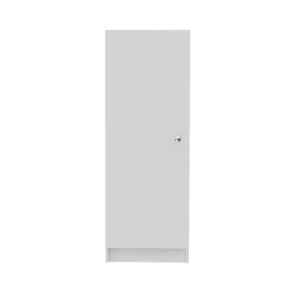 Depot E-shop Uluru Kitchen Pantry, Single Door Cabinet, Four Interior Shelves