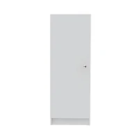 Depot E-shop Uluru Kitchen Pantry, Single Door Cabinet, Four Interior Shelves