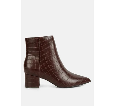 thalia black sleek boots