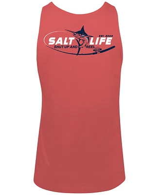 Salt Life Men's Reel Time Graphic Sleeveless Tank