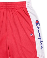 Champion Big Boys Signature Notch Mesh 8" Active Shorts