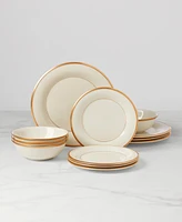 Lenox Eternal 12-Piece Dinnerware Set, Service for 4