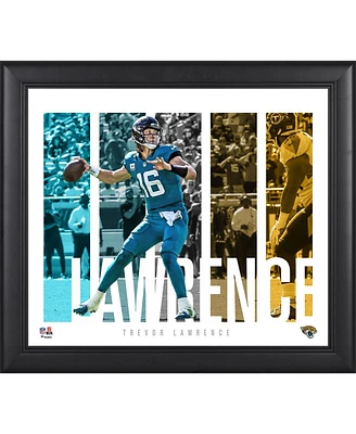Trevor Lawrence Jacksonville Jaguars Framed 15" x 17" Player Panel Collage