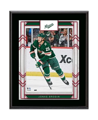 Jonas Brodin Minnesota Wild 10.5" x 13" Sublimated Player Plaque