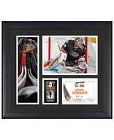 John Gibson Anaheim Ducks Framed 15" x 17" Player Collage with a Piece of Game-Used Puck