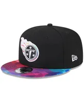 Men's New Era Black Tennessee Titans 2023 Nfl Crucial Catch 9FIFTY Snapback Hat