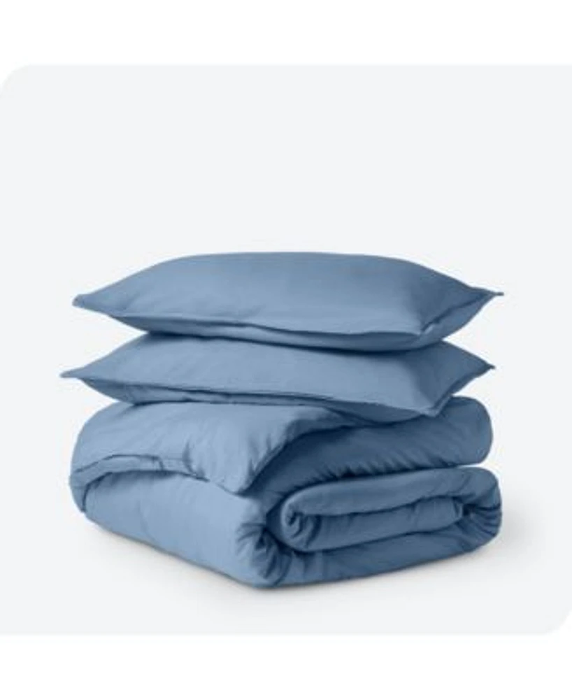 Bare Home Double Brushed Duvet Cover Set King California King
