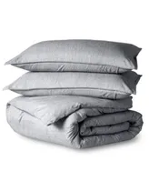 Bare Home Double Brushed Duvet Cover Set Queen