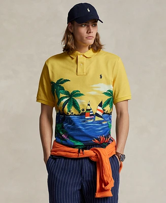 Polo Ralph Lauren Men's Classic-Fit Tropical Mesh Shirt