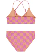 Hurley Big Girls 25th Anniversary Bikini Set