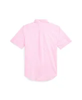 Polo Ralph Lauren Big Boys Plaid Cotton Poplin Short Sleeve Shirt