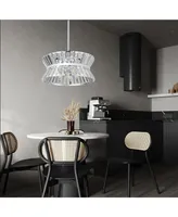 Modern Crystal Chandelier for Living-Room Round Crystal Lamp Luxury Home Decor Light Fixture