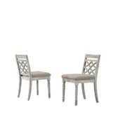 Simplie Fun Set Of 2 Dining Chairs