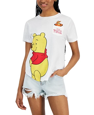 Disney Juniors' Winnie the Pooh Pocket Crewneck Tee
