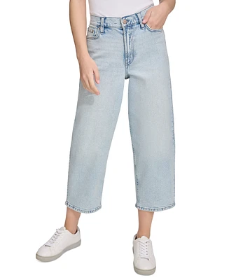 Calvin Klein Jeans Women's '90s-Fit High-Rise Cropped Denim