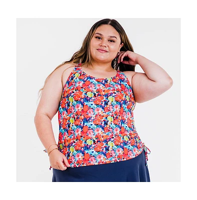 Calypsa Plus Maya Tankini Swim Top