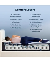 Serta Perfect Sleeper Blue Lagoon Night 13" Plush Mattress-California King