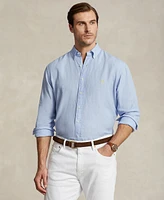 Polo Ralph Lauren Men's Big & Tall Classic-Fit Linen Shirt