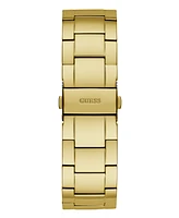 Guess Men's Analog Gold-Tone Stainless Steel Watch 44mm