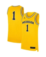 Jordan Men's Michigan Wolverines Replica Jersey