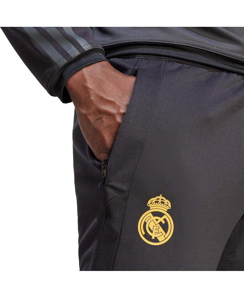 Men's adidas Black Real Madrid 2023/24 Aeroready Training Pants