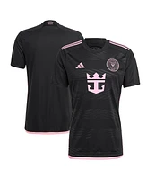 Men's adidas Black Inter Miami Cf 2024 La Noche Replica Jersey