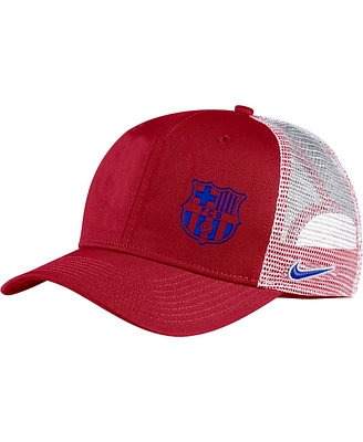 Men's Nike Crimson Barcelona Classic99 Trucker Snapback Hat