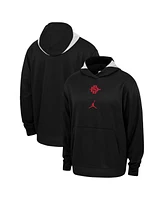 Men's Jordan Black San Diego State Aztecs Basketball Spotlight Performance Pullover Hoodie