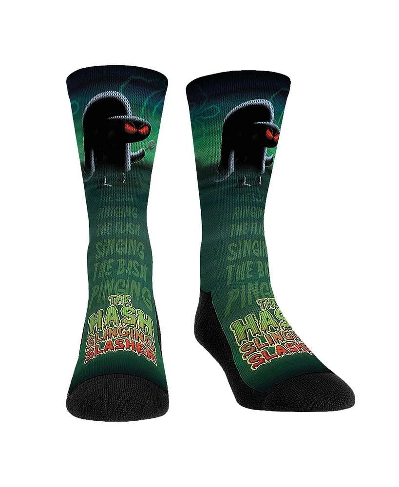 Men's and Women's Rock 'Em Socks SpongeBob SquarePants Hash Slinging Slasher Crew