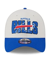 Men's New Era Stone, Royal Buffalo Bills 2023 Nfl Draft 39THIRTY Flex Hat