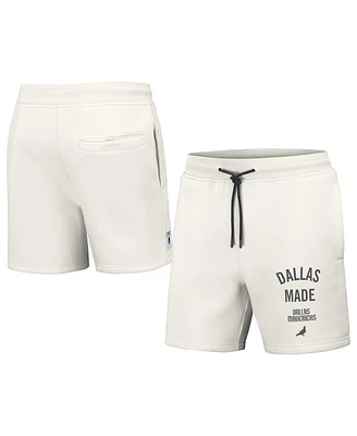 Men's Nba x Staple Cream Dallas Mavericks Heavyweight Fleece Shorts