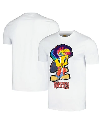 Men's and Women's Freeze Max White Looney Tunes Og Tweety T-shirt