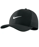 Men's Nike Black Classic99 Swoosh Logo Performance Flex Hat