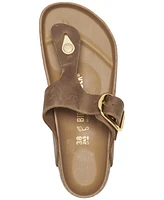 Birkenstock Women's Gizeh Big Buckle Oiled Leather Sandals from Finish Line