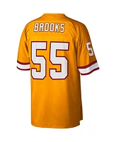 Men's Mitchell & Ness Derrick Brooks Orange Tampa Bay Buccaneers Legacy Replica Jersey