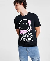 SmileyWorld Men's Smiley Face Graphic T-Shirt