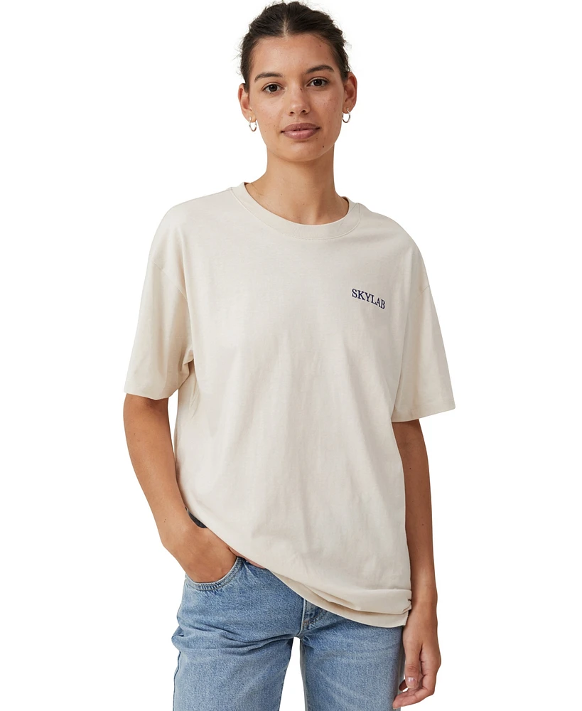 Cotton On Women's The Oversized Graphic T-shirt