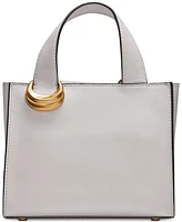 Donna Karan New York Hewlett Leather Top Handle Buckle Crossbody